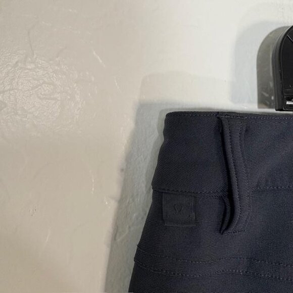 Lululemon Pants Mens 34 Black ABC 5 Pocket Slim Stretch Commuter Tapered Tech - Picture 4 of 7